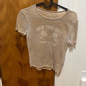 American eagle New York City tennis team T-shirt